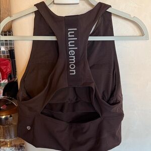 lululemon athletica Brown Tank Top